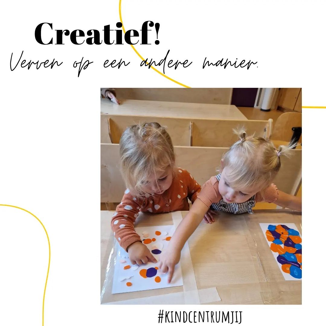 Creatief! 🎨
Op de dreumesgroep verven we op een andere manier dan met een kwastje. 🖌

#creatief #verven #kinderopvang #kibeo #kindcentrumjij