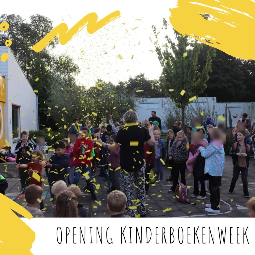 Feestelijke start van de Kinderboekenweek 2023. 🥳💛 

De komende week staan we op allerlei manieren stil bij het thema: ‘Bij mij thuis’. Zo hebben we onder andere een ‘slaapkamer’-leeshoekje gemaakt op het podium, hebben we volgende week woensdag, 11 oktober vanaf 12.15 uur, een boekenmarkt en gaan we natuurlijk heel veel lezen. 📚 

Zien we jullie volgende week woensdag op de boekenmarkt? 

#terheijden #kindcentrumjij #onderwijs #kinderboekenweek #lezen #lezenisleuk #kinderboekenweek2023 #bijmijthuis #leesbevordering #leesbevorderingindeklas