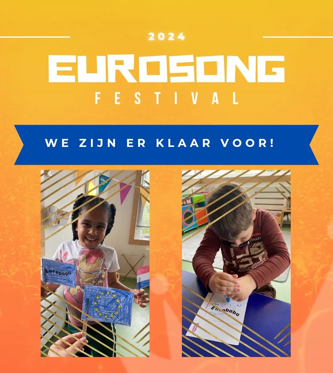 Eurosong festival 🥳
Op de BSO zijn we er klaar voor!🎤🇳🇱

#europapa #songfestival #buitenschoolseopvang #aanmoedigen