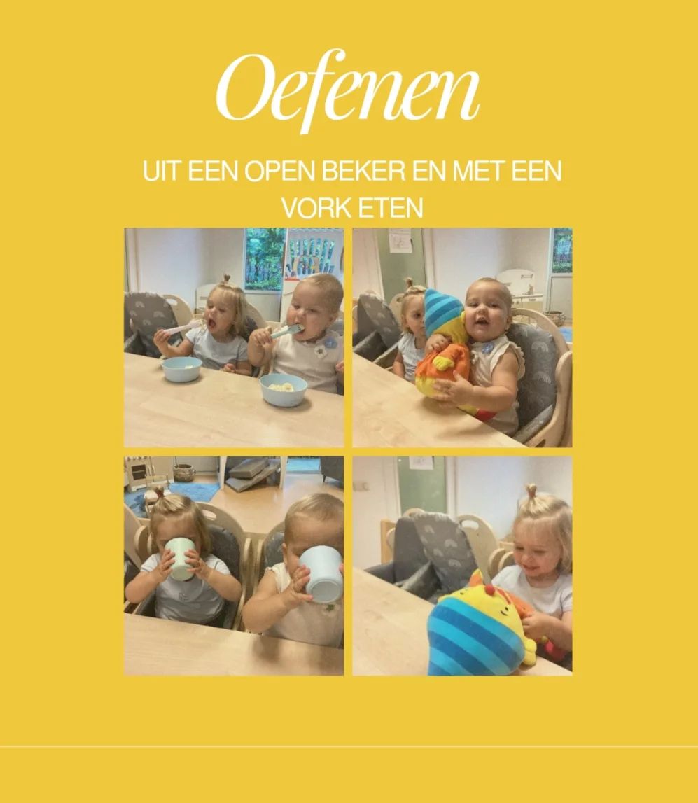 Wist je dat?🤩

Het drinken uit een open beker goed is voor de ontwikkeling van de mondspieren, de motoriek én het is belangrijk voor de spraakontwikkeling van je dreumes! Op de babygroep oefenen we dan ook regelmatig!🥛🍴

#spraakontwikkeling #motoriek #stimuleren