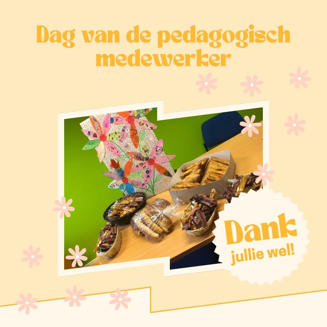 Dag van de pedagogisch medewerker🌸

Wat zijn we verrast vandaag door alle kinderen, ouders en onze LOR! 😍

#dagvandepedagogischmedewerker #verwend