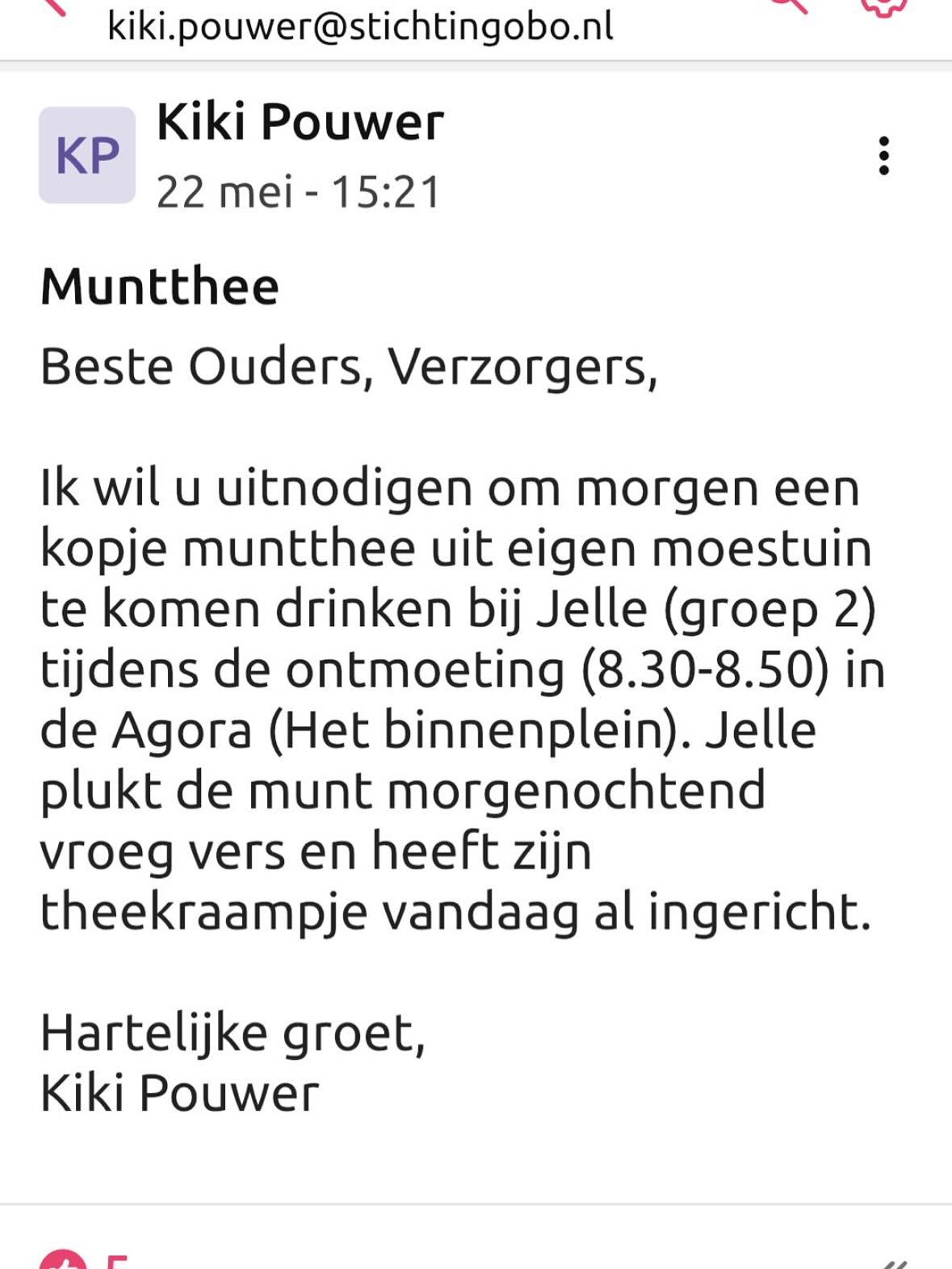 Verse muntthee  en Just dance in de ontmoeting 💚💛 #agora #ontmoeting